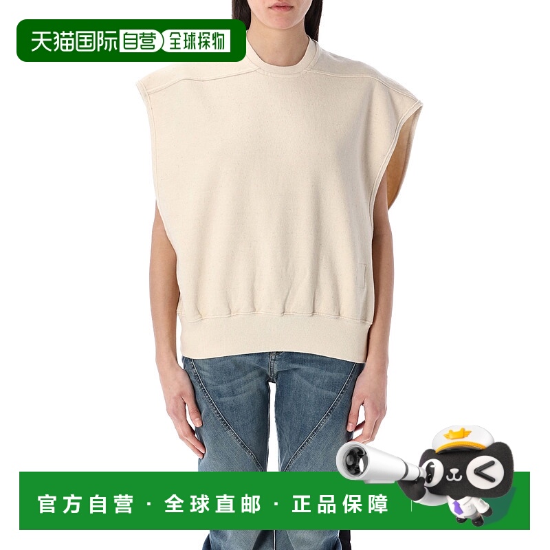 1h可退 RICK OWENS 女士针织衫 DS01E3110FN21 SS2025 浅棕色