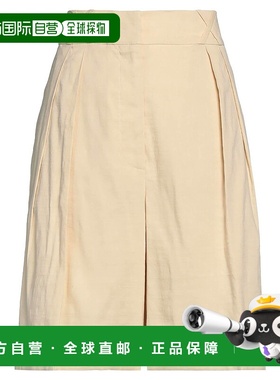 1h可退 潮奢 R&Oacute;he 女士 短裤 beige米色 舒适时尚西装裤