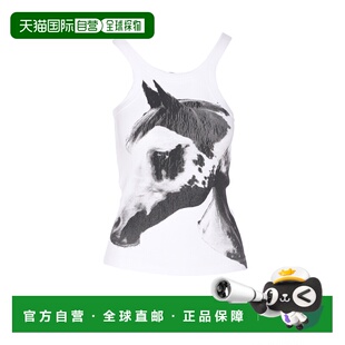 PINKO 女士背心吊带 105247A2KTZZ1 SS2025 白色 PINKO CURLY t-s