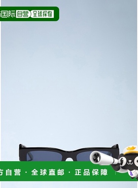 1h可退 潮奢 Palm Angels 棕榈天使 男士 黑色 Palm 太阳镜 PERI0