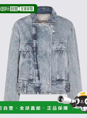 1h可退 潮奢 ISABEL MARANT 女士 MARANT ETOILE 蓝色夹克 26PVE0