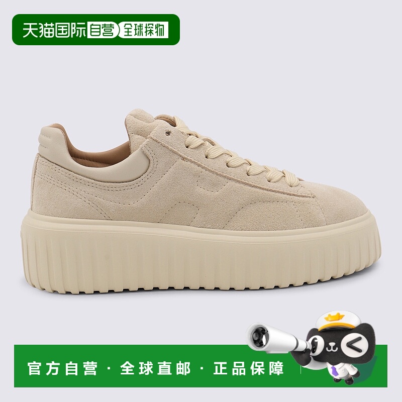 1h可退 HOGAN 女士运动鞋 HXW6450FC6TPJQC023 AW2025 米白色
