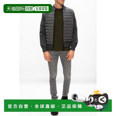CANADA GOOSE 男士针织衫 6830M0IRONGREY CO 灰色 ‘Hybridge’