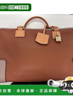 LOEWE 女士手提包 35269LA2220003444 AW2021 棕色 徽标手提包