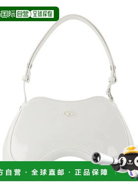 DIESEL 女士单肩包 X10201P6255 AW2025 白色 Diesel Play Should