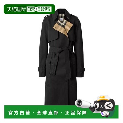 1h可退 奢淘 Burberry Trench长袖风衣 女 80446781