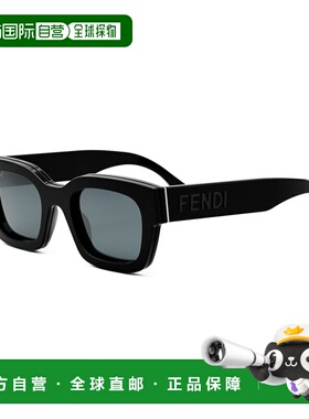 FENDI 男士太阳镜 FE40119I01V CO 黑色