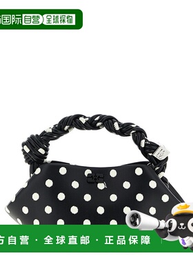 GANNI 女士手提包 B2100058099 AW2025 黑色 'Polka-Dot Bou' min
