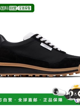 1h可退 潮奢 Thom Browne 汤姆 布朗 男士 黑色 Tech Nylon Alumn