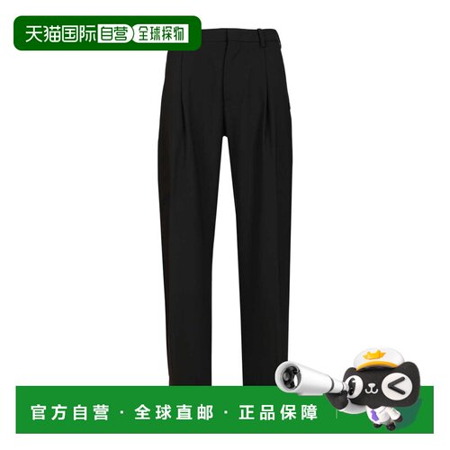 1h可退 奢淘 Moncler 腰带环休闲裤 女 K24032A00003M6523