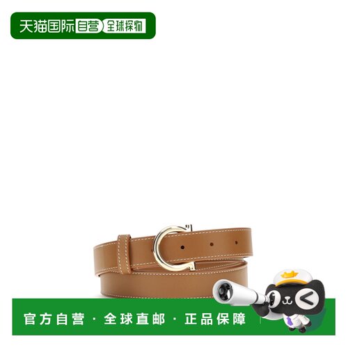 Salvatore Ferragamo 菲拉格慕 女士 锁扣图案皮带 790112002