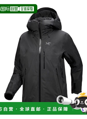 Arc'teryx 女士户外风衣 X000010512BLACK AW2025 黑色