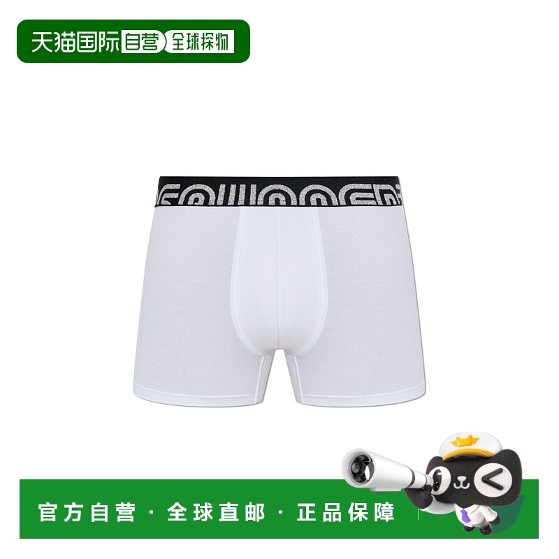 1h可退 DSQUARED2 男士内裤 D9LDG60700120 AW2025 白色 Boxer sh