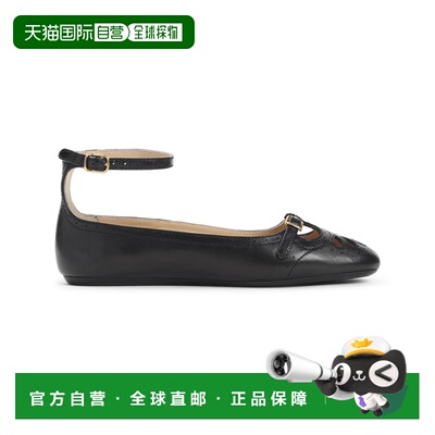 CHLOÉ 女士芭蕾乐福鞋 CH25W14VUN001BLACK AW2025 黑色