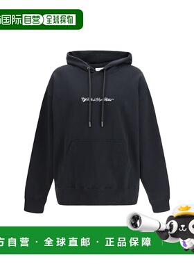 潮奢 off-white 男士 Script Skate 箭号斜线连帽衫 44MBB085S26F