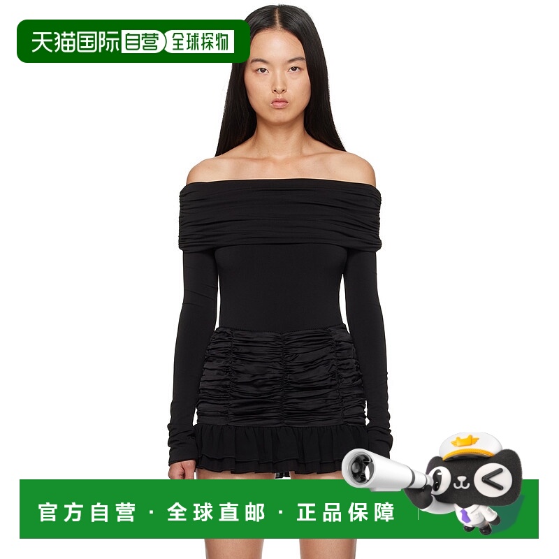 1h可退 潮奢 Danielle Guizio 女士 黑色 Lola 连体衣 F24D01K012