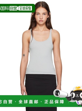 1h可退 潮奢 ST.AGNI 女士 灰色 Slim Scoop 背心 S24212SLV吊带