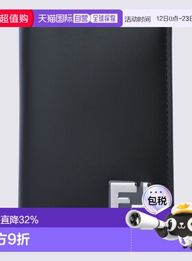 FENDI 男士钱包 7M0349AFF2F0GXN CO 黑色