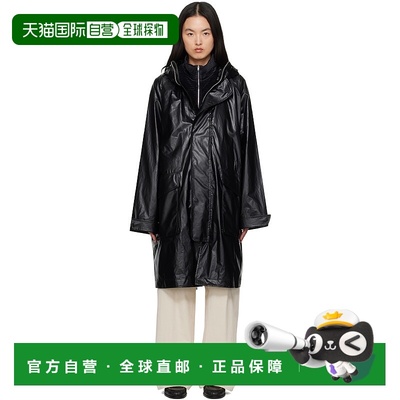 1h可退 潮奢 Our Legacy 女士 黑色 Tempesta 合成皮革大衣 M2251