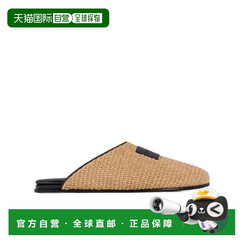GIVENCHY 女士凉鞋 BE202RE2JC101 SS2026 花色平底穆勒鞋 拖鞋 - 实物图