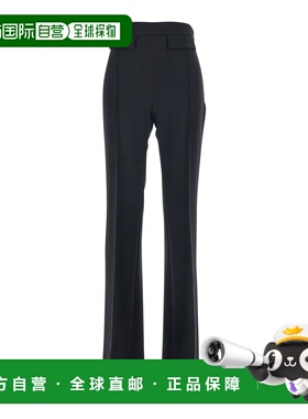 1h可退 潮奢 Elisabetta Franchi 女士 Two Front Flap 黑色高腰