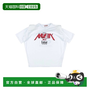 女童 T恤童装 1h可退 舒适时尚 Aniye white白色 潮奢