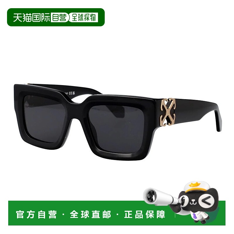 1h可退 OFF-WHITE 女士眼镜 MYSTIC11007 SS2025 黑色 Off-White