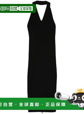 BALMAIN 女士半身裙 CF1RJ130KF530PA AW2024 黑色 Sleeveless mi