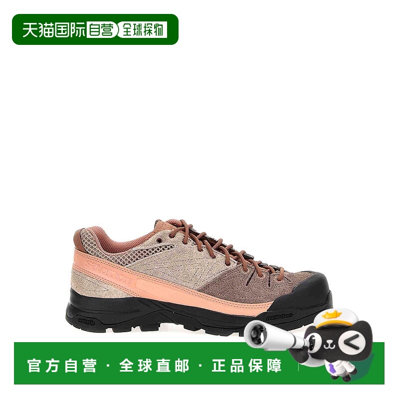 1h可退 SALOMON 男士运动鞋 L47675600 AW2025 棕色 X-Alp 系带运