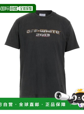 潮奢 off-white 男士 T恤 grey灰色 舒适时尚