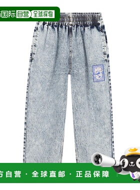 KENZO 男童牛仔裤 K61408Z04 AW2025 灰色