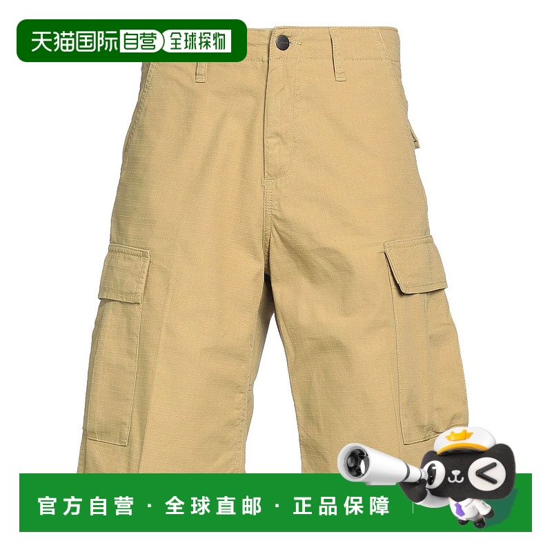 1h可退 潮奢 Carhartt 卡哈特 男士 短裤 yellow黄色 舒适时尚