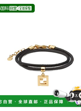 1h可退 潮奢 Fendi 芬迪 女士 FOREVER FENDI 皮革手链 8AL293AH9