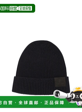 1h可退 TOM FORD 男士帽子 KHR005YMK065HB906 AW2025 蓝色针织帽