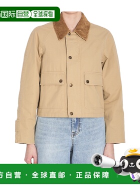 BURBERRY 女士西服 81055131 SS2025 花色 短款休闲夹克外套西装