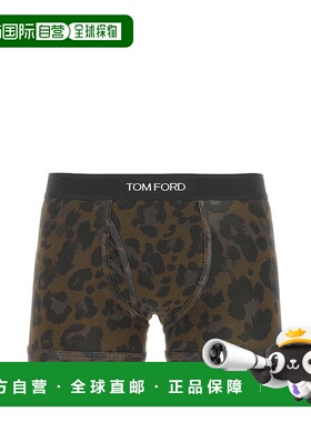 1h可退 TOM FORD 男士内衣 T4LC31110208 AW2024 黑色 Leopard Bo