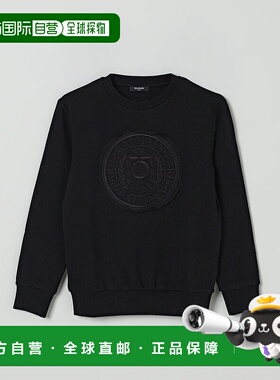 BALMAIN 男士卫衣 BX4Q00Z3183930BC AW2025 黑色 SWEATSHIRT