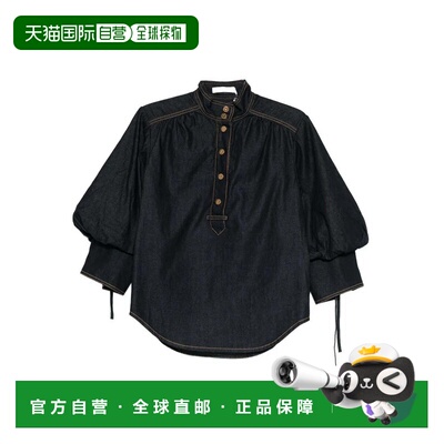 ZIMMERMANN 女士衬衫 6385TC26RNHTSKY SS2026 黑色 支付后1h可退