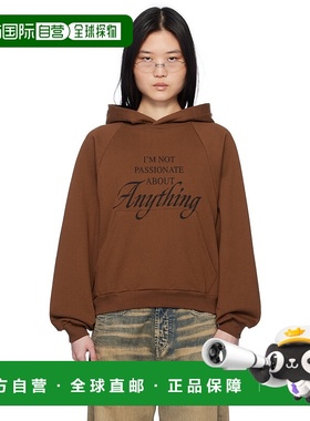 1h可退 潮奢 Praying 女士 棕色 Passion 连帽衫 PRAY24081Brown