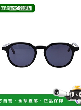 1h可退 潮奢 Calvin Klein 卡尔文 克莱恩 女士 黑色醋纤太阳眼镜