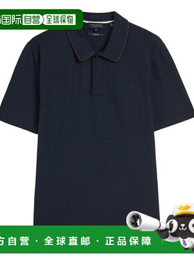 1h可退 潮奢 ted baker 男士 Aroue Polo衫 blue蓝色 舒适时尚