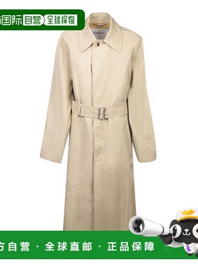 BURBERRY 男士外套 8077868B7311 AW2023 浅棕色 Long trench coa
