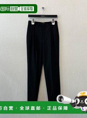 1h可退 SAINT LAURENT 女士休闲裤 837054Y7B731000 AW2025羊毛
