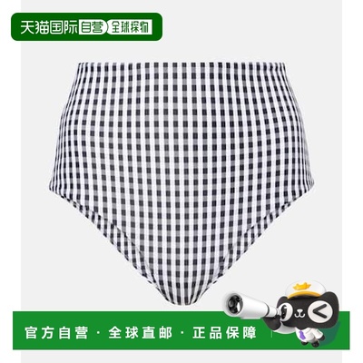 1h可退 潮奢 FAITHFULL THE BRAND 女士 Reyes 方格棉布比基尼下