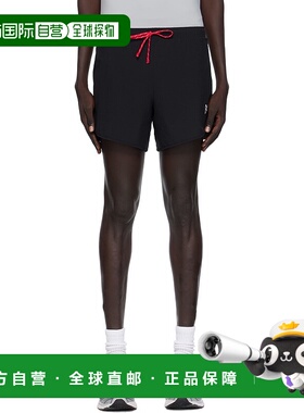 1h可退 潮奢 District Vision 男士 黑色 5in Training 短裤 DV00