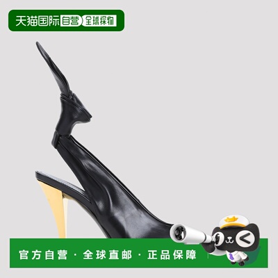 GIVENCHY 女士凉鞋 BE403QE29Y005 SS2025 黑色 Beauw 露跟高跟凉