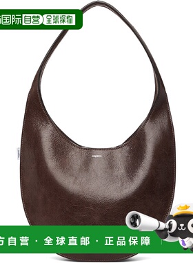 1h可退 潮奢 Coperni 女士 棕色中号 Soft Swipe 单肩包 COPBA109