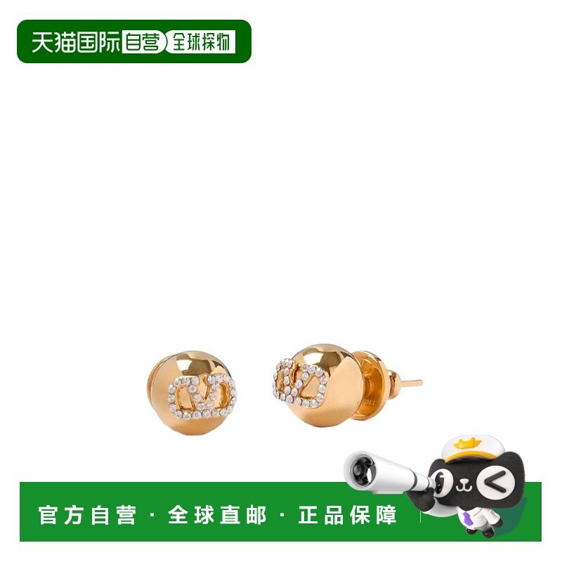 VALENTINO 女士耳饰 5W2J0W64YCWMH5 CO 黄色 VLOGO标志耳饰