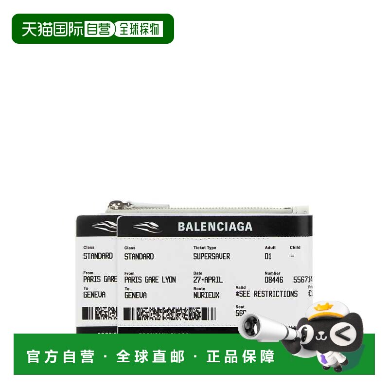 BALENCIAGA 男士钱包 8465732AB5A1090 CO 花色 Printed canvas C