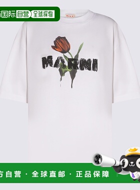 MARNI 女士T恤 THJET49P18USCY31LOW01 AW2025 白色女装